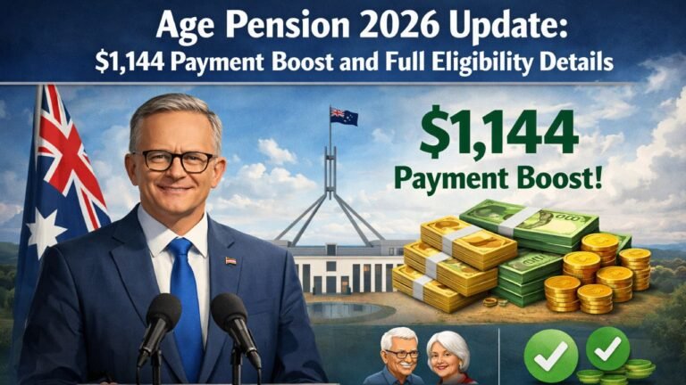 Age Pension 2026 Update $1,144 Payment Boost and Full Eligibility Details