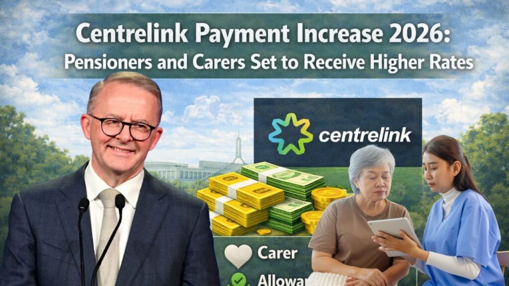 Centrelink Payment Increase 2026 Pensioners and Carers Set to Receive Higher Rates