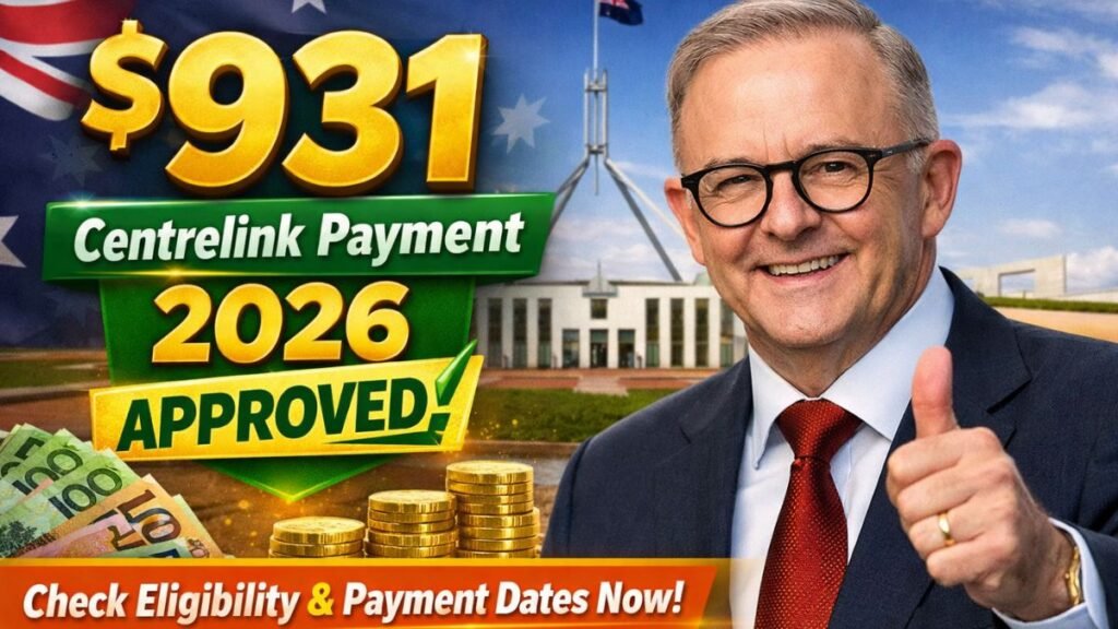 $931 Centrelink Payment 2026 Approved – Check Eligibility and Payment Dates Now