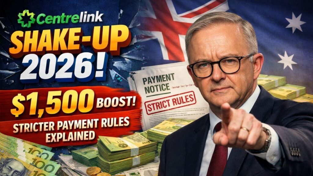 Centrelink Shake-Up 2026 - $1,500 Boost and Stricter Payment Rules Explained