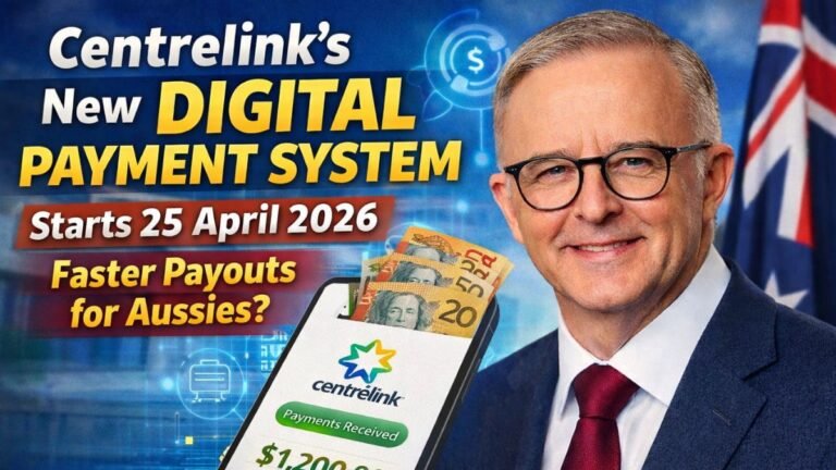 Centrelink’s New Digital Payment System Starts 25 April 2026 – Faster Payouts for Aussies
