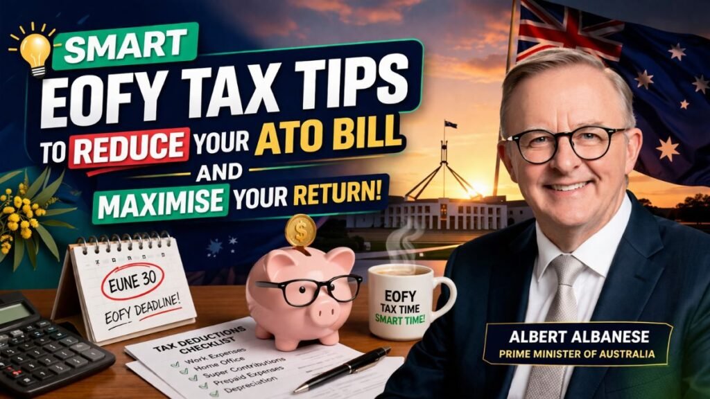 Smart EOFY Tax Tips to Reduce Your ATO Bill and Maximise Your Return
